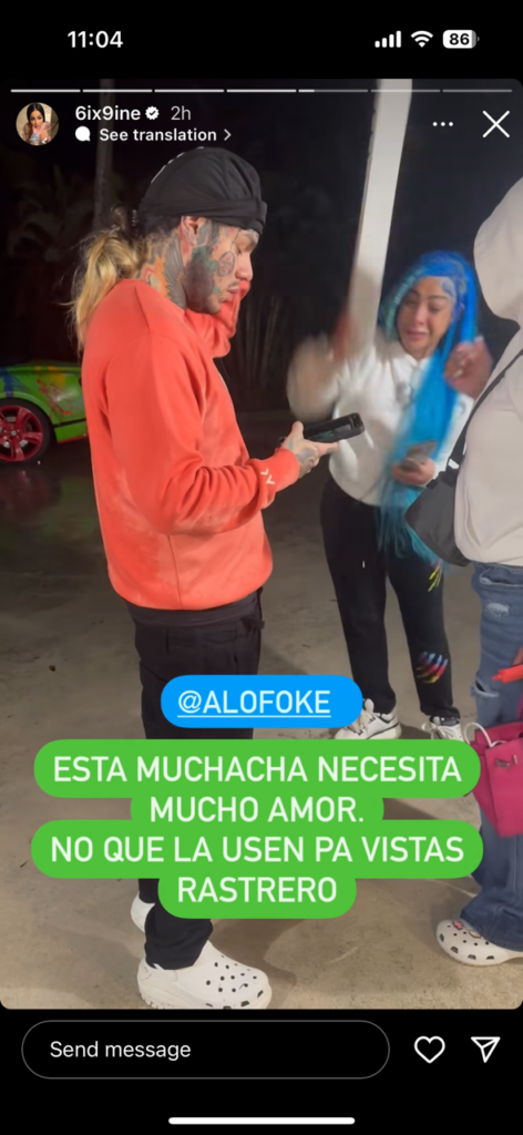 Tekashi es arrestado en RD tras ser acusado de agredir a Yailín
