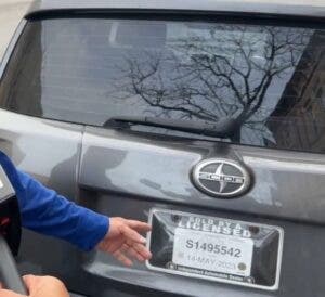Aumentos desproporcionados vehículos con placas fantasmas NYC