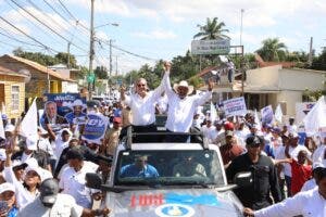 Abinader moviliza municipio de Dajabón en favor de candidatos municipales