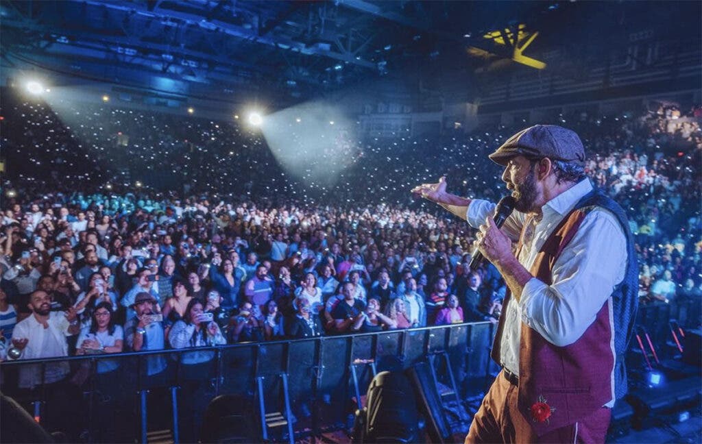 Todo listo para el concierto Entre mar y palmeras