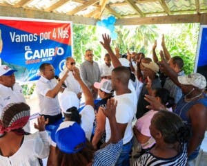 Víctor Pichardo juramenta en PRM a exmiembros Fuerza del Pueblo en Samaná