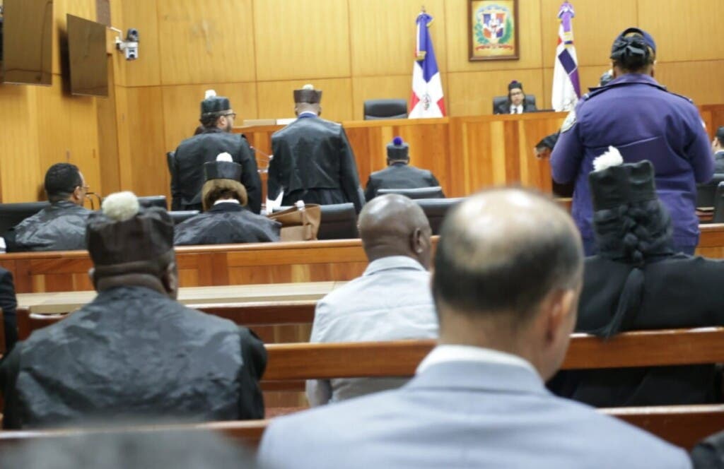 El Segundo Juzgado de la Instrucción del Distrito Nacional conocía esta mañana la solicitud de prórroga de 4 meses que hace el órgano acusador para presentar acto conclusivo en el caso Calamar./Foto Guillermo Burgos