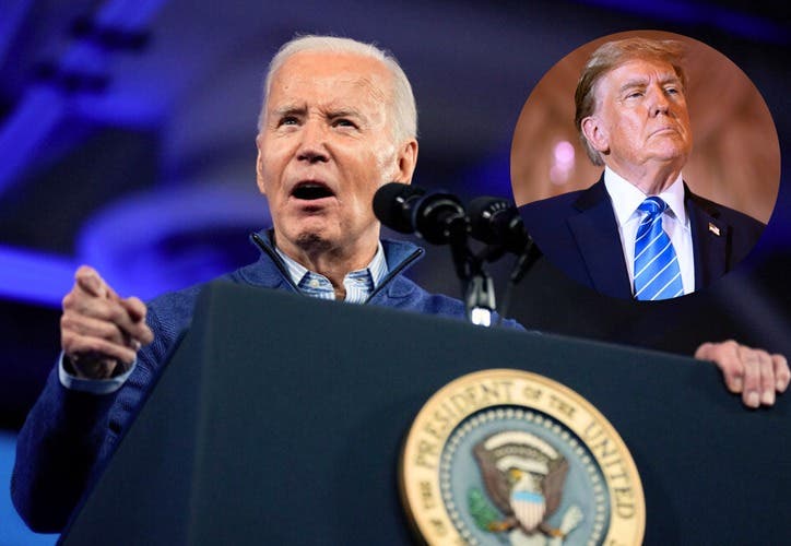 Biden anuncia que está dispuesto a participar en un debate con Trump