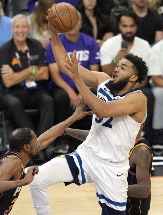 Los Wolves completan barrida espléndida Suns