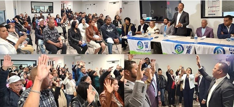 País Posible juramenta a más de un centenar de dominicanos en El Bronx