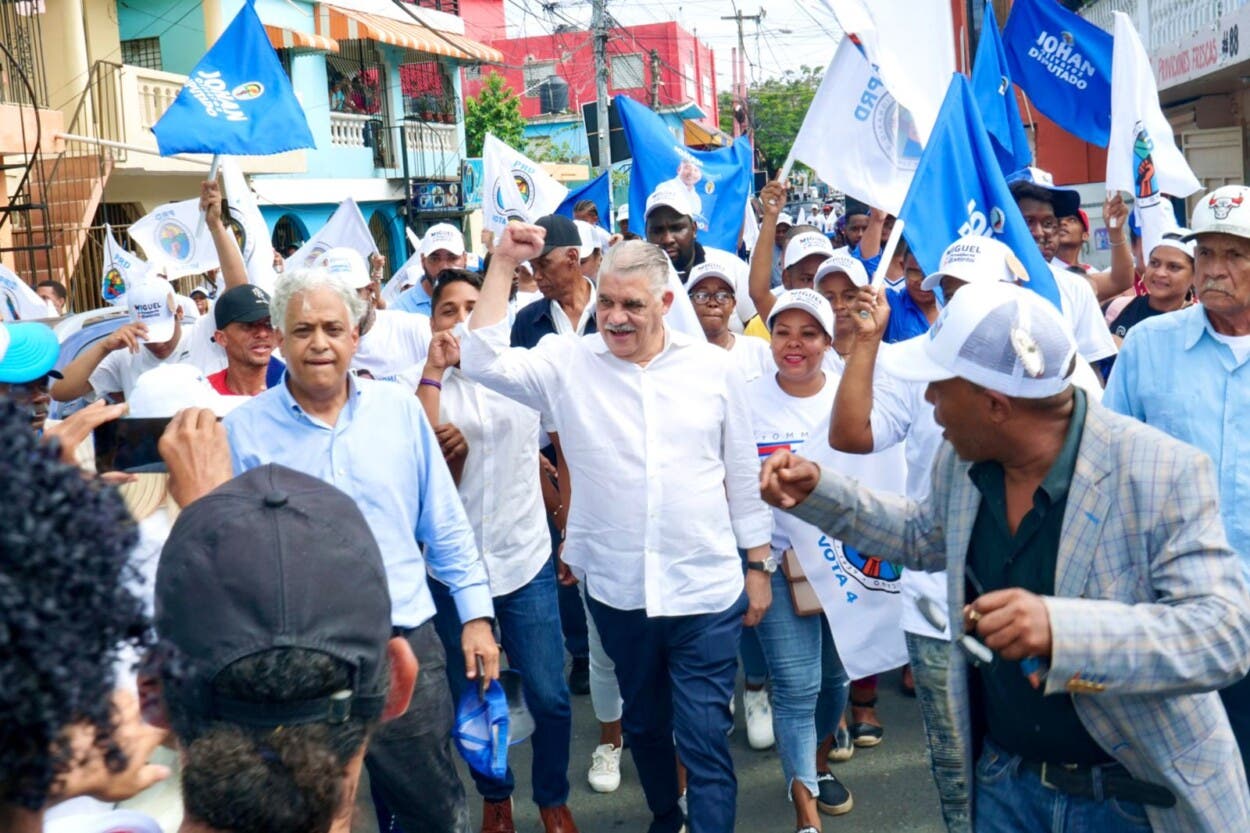 Miguel Vargas acompañará candidatos Cibao y sigue en calles DN