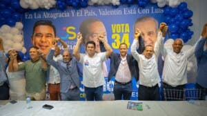 Justicia Social proclama a Rogelio Genao, Frank Martínez y Cholitín como candidatos senadores