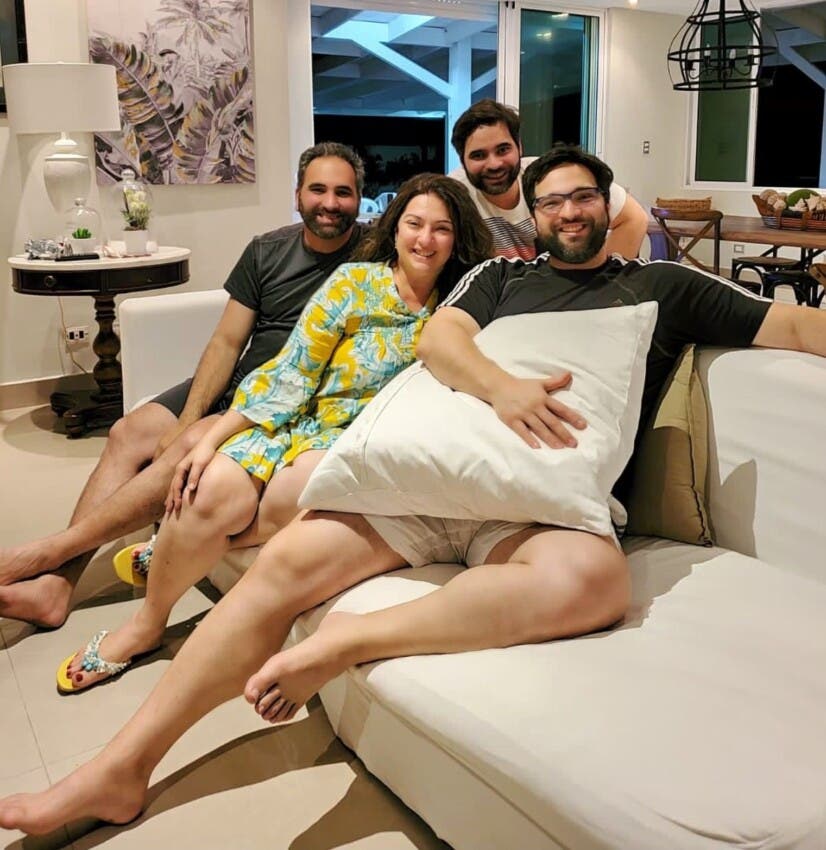 Héctor Antonio, Jorge Javier y Omar llenan de orgullo a su madre  Lissette Selman; dice fueron formados en el contexto de los valores de la integridad y todo lo que eso implica