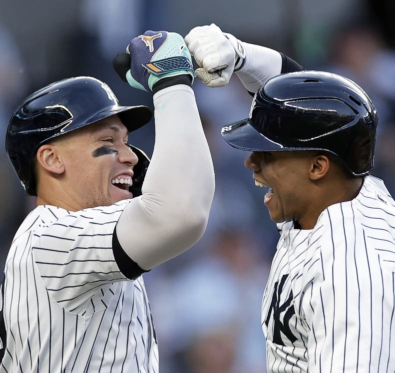 Trío de poder de los Yankees hace erupción
