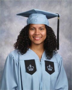 Estudiante dominicana logra título de Ciencia en Columbia