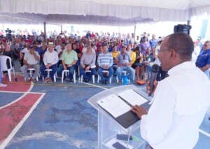Gobierno inicia proceso titulación en municipio de Nagua