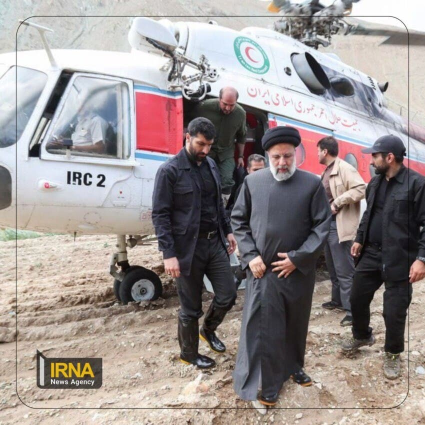 El helicóptero del presidente iraní, en paradero desconocido tras aterrizaje forzoso