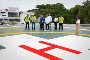 Director DA informa nuevos helipuertos están casi listos para operar 
