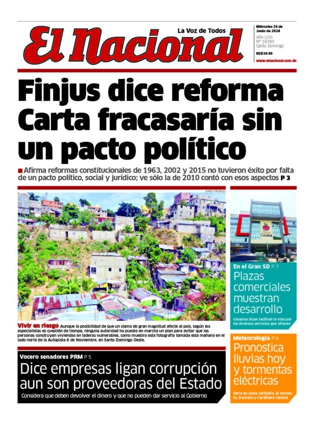 Impreso miércoles 26 junio 2024