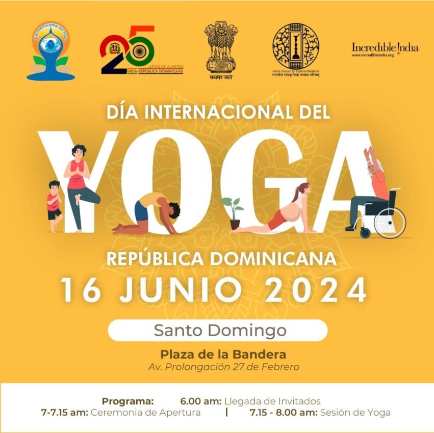 Celebrarán el Día Internacional del Yoga 2024