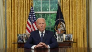 Biden insta a los estadounidenses a resolver sus diferencias «en las urnas, no con balas»