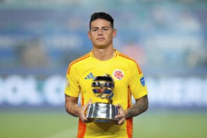 James Rodríguez, mejor jugador de la Copa América