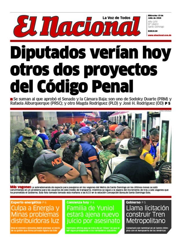 Impreso miércoles 10 julio 2024