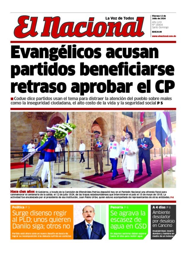 Impreso viernes 12 julio 2024