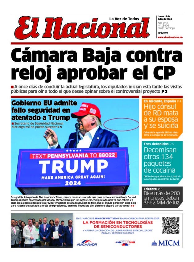Impreso lunes 15 julio 2024