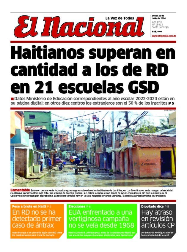 Impreso lunes 22 julio 2024
