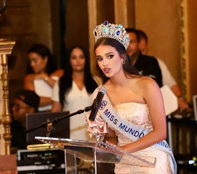Recuperan la corona de Miss Mundo República Dominicana que fue robada en PR