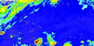 Onda tropical y vaguada se alejarán del país este viernes