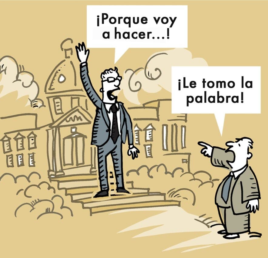 Le tomo por entero su palabra, con algún dejo de duda