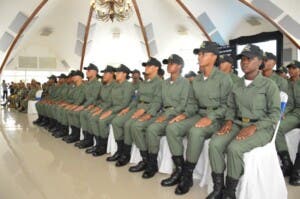 Servicio Militar Voluntario gradúa 59 jóvenes en Entrenamiento Básico Militar