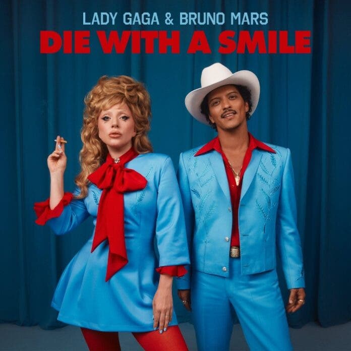 Lady Gaga quiere morir con una sonrisa junto a Bruno Mars en su nuevo sencillo