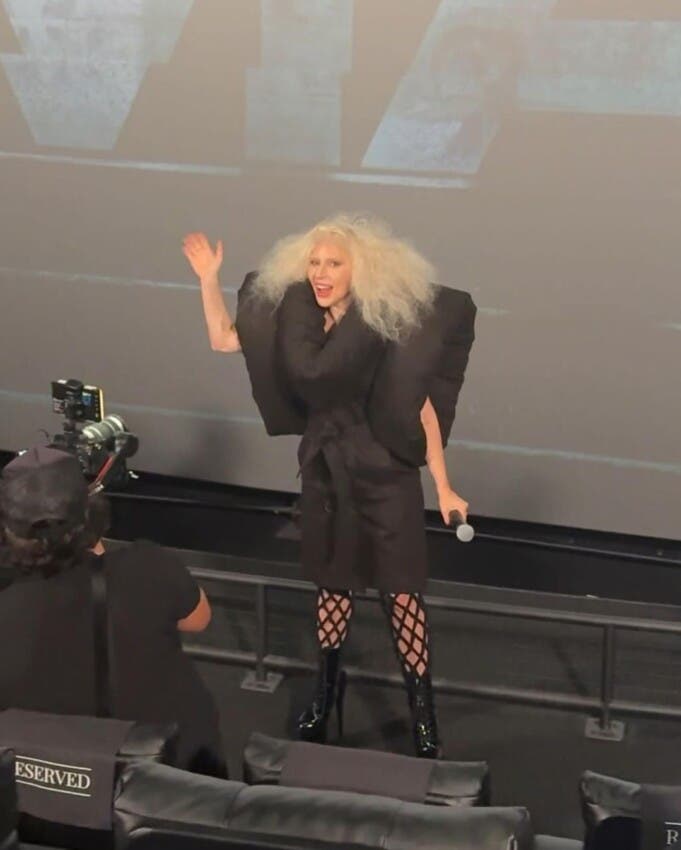 Lady Gaga, repartidora de palomitas de maíz en un cine donde se proyectaba Joker
