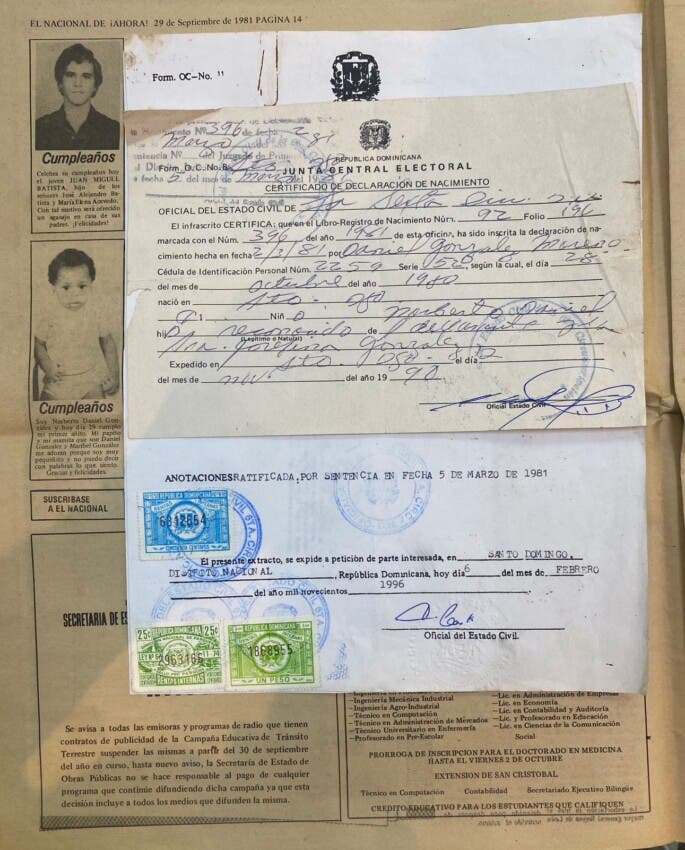 Daniel González sostuvo que nunca se ha detenido de buscar a su hijo.