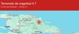 Se siente fuerte sismo de 4.7 grados en varias provincias del país