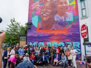Embajada dominicana inaugura primer mural dominicano en Washington