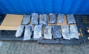Incautan 17 paquetes de marihuana en Puerto Haina