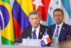 Canciller dice el crimen afecta la convivencia y paz de los pueblos; pide acciones eficientes