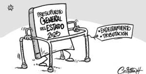 Presupuesto con muletas