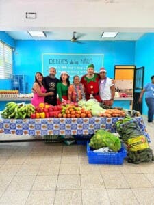 Orfanato Hogar El Faro Recibe ayuda de alimentos y materiales de limpieza