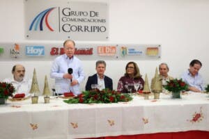 Medios Corripio realizan cálido encuentro de Navidad