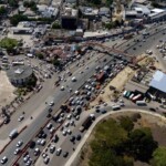 Cerrarán tránsito en el km 9 de la Duarte por retiro de puente peatonal