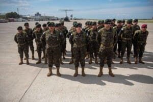 Otro contingente de 75 militares de Guatemala llega a Haití para apoyar combate a pandillas