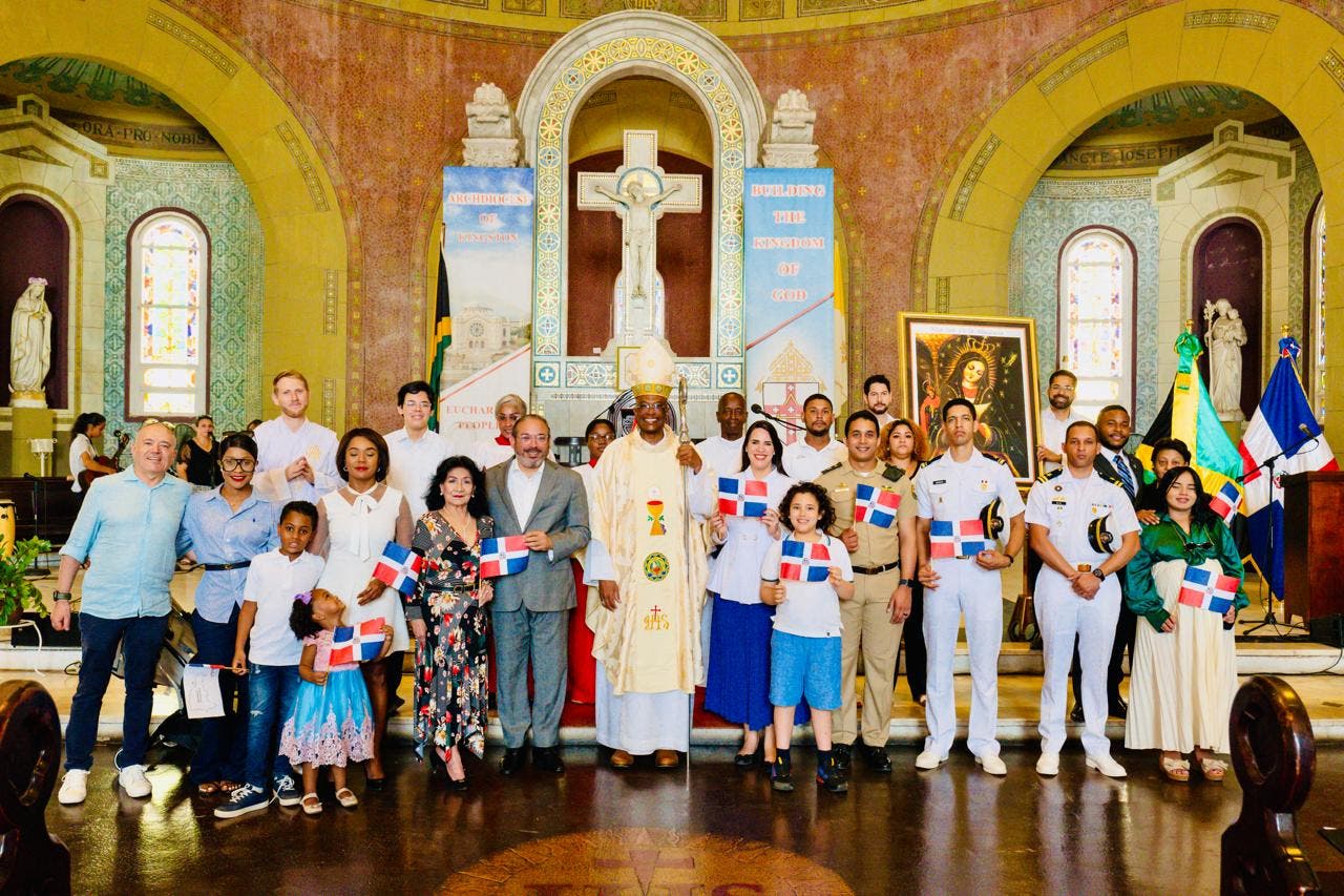 Embajada RD en Jamaica celebra misa en honor a la Virgen de la Altagracia