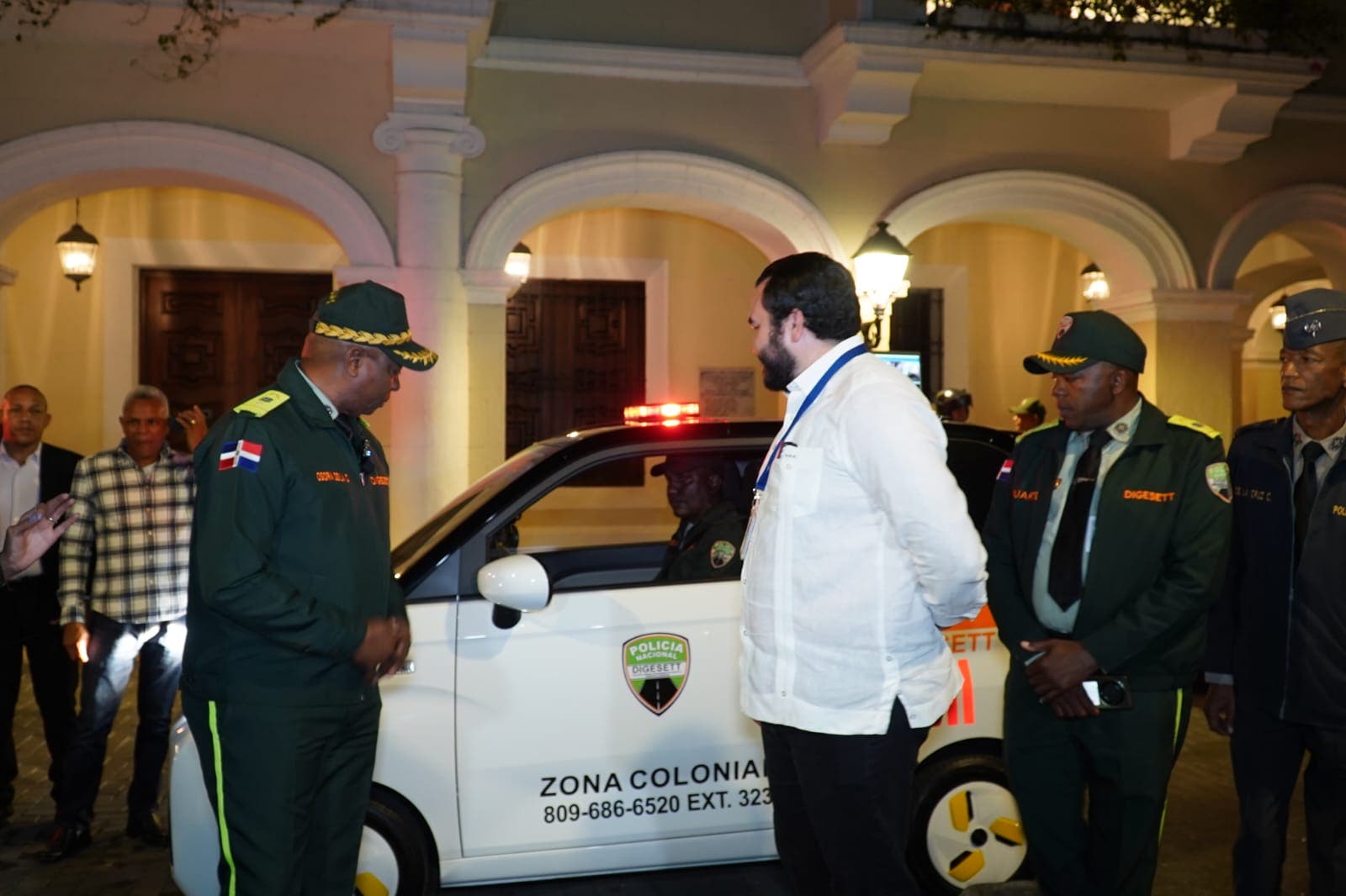 Digesett: Nuevo carro eléctrico refuerza seguridad en Ciudad Colonial