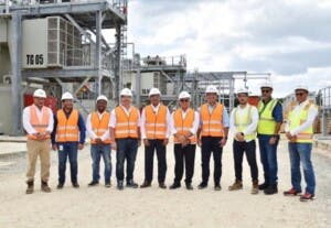 Ministro Energía visita planta en construcción