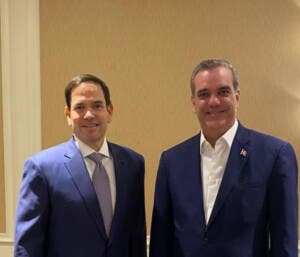 Abinader recibirá a Marco Rubio este jueves en el Palacio Nacional