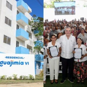 Abinader entrega 144 apartamentos en Guajimía y títulos en Los Alcarrizos