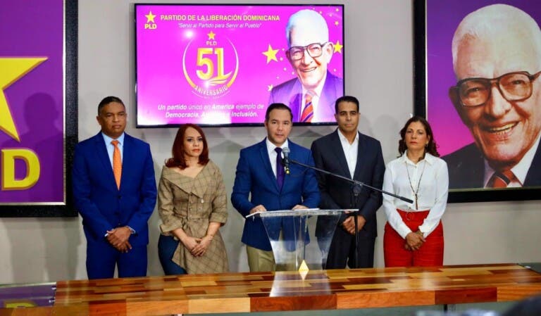 Johnny Pujols, secretario general del Partido de la Liberación Dominicana (PLD).
