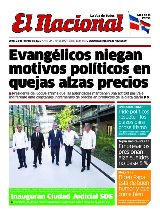 Impreso lunes 24 febrero 2025