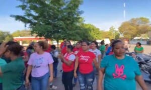 Trabajadores de Zona Franca en Pedernales protestan por mejores condiciones laborales