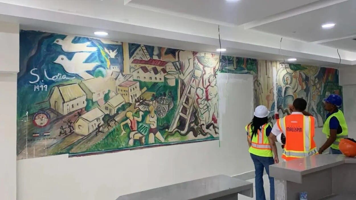 Denuncian destrucción de mural de Silvano Lora en San Pedro de Macorís